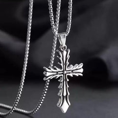 Men's  Cross Pendant Necklace
