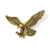 Vintage Alloy Eagle Brooch