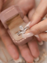 Double V Crown Zircon Ring