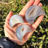 Natural Agate Star and Moon-Shaped Crystals – Celestial Elegance and Spiritual Energy