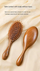 Wooden Scalp Massage Brush for Healthy Hair