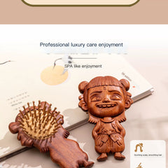 Sandalwood Air Cushion Comb – Artistic Hair Care Tool