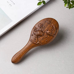 Wooden Hair Brush – Smooth Combing for Flowing Strands