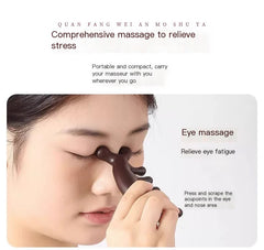 Meridian Massage Comb – Portable Wooden Acupressure Tool