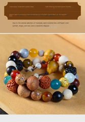 Duobao Bodhi Eighteen Seeds Bracelet – Exquisite Spiritual Jewelry