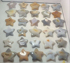 Natural Agate Star-Shaped Crystal – Elegance and Positive Energy
