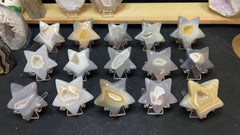 Natural Agate Star-Shaped Crystal – Elegance and Positive Energy