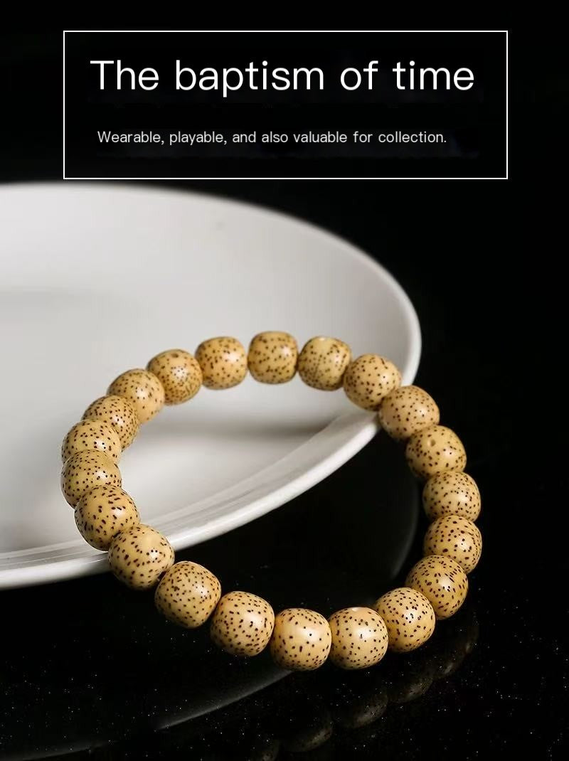 Timeless Bodhi Seed Bead Bracelet – Wearable, Playable, and Collectible