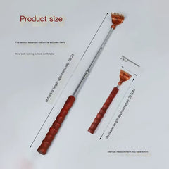 Adjustable Wooden Back Scratcher with Scalable Red Sandalwood&nbsp