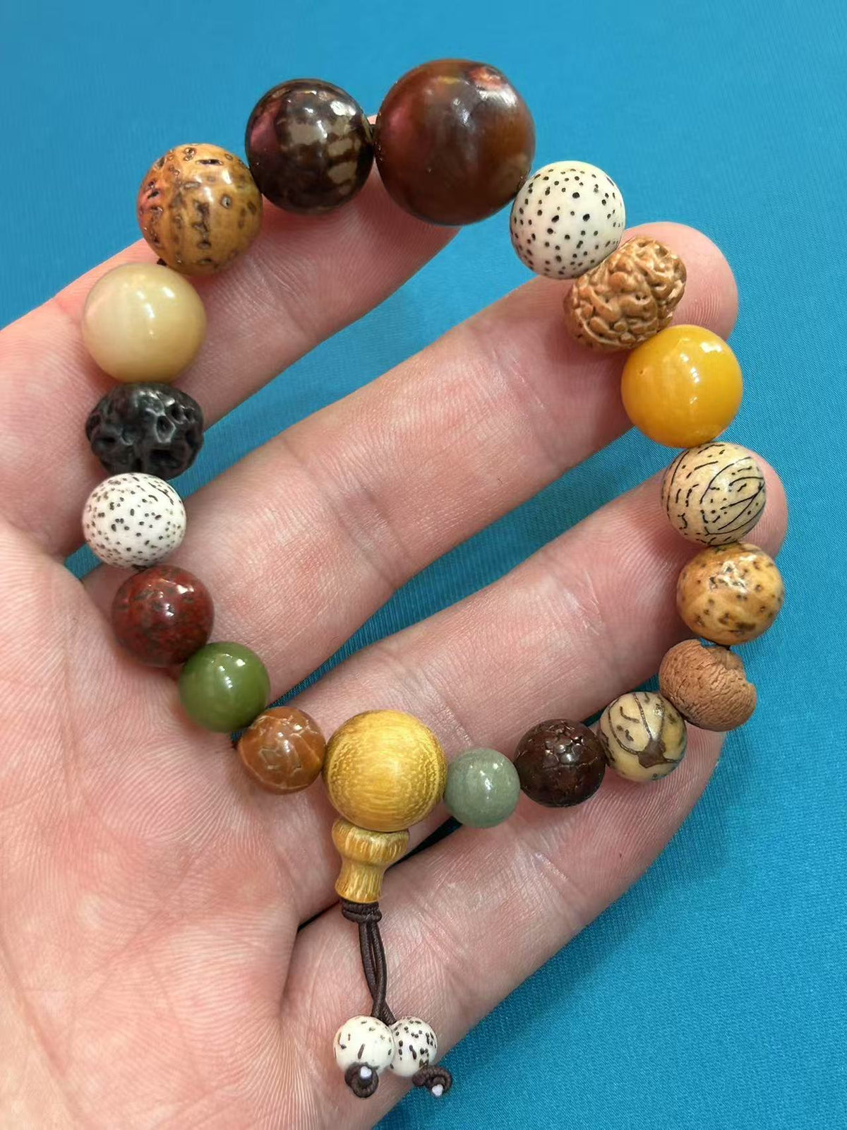 Multi-Colour Handmade Bead Bracelet with Unique Design