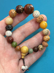 Multi-Colour Handmade Bead Bracelet with Unique Design