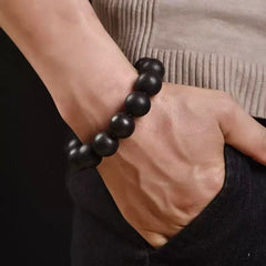 Black Incense Bead Bracelet – Traditional Chinese Fragrant Health Jewelry
