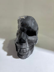 Calcite Skull Sculpture – Natural Stone Crystal Decor