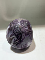 Mystic Veins Energy Gem Fluorite Skull – Hand-Carved Crystal Skull with Natural Geode Accents