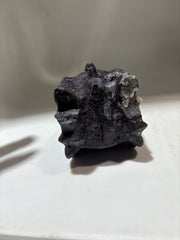 Sphalerite Dragon Head Crystal – Captivating Purple Mineral Sculpture, Fantasy Crystal Decor