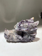 Natural Sphalerite Dragon Head – Unique Constellation Mineral Sculpture, Uncarved Cosmic Crystal Art