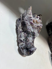 Natural Sphalerite Dragon Head – Uncarved Constellation Mineral, Unique Cosmic Crystal Art