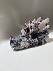 Natural Sphalerite Dragon Head – Uncarved Constellation Mineral, Unique Celestial Crystal Sculpture