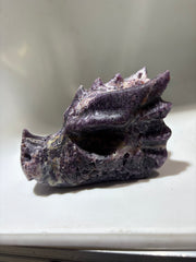 Natural Sphalerite Dragon Head – Constellation Mineral Sculpture, Unique Cosmic Crystal Art
