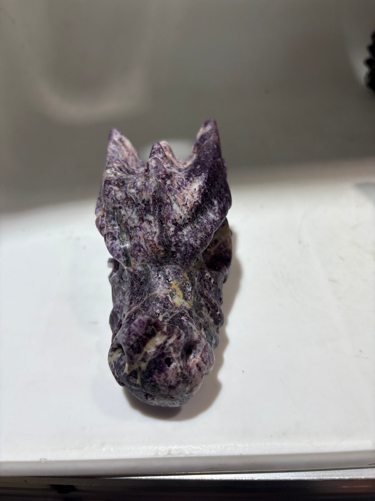 Natural Sphalerite Dragon Head – Constellation Mineral Sculpture, Unique Cosmic Crystal Art