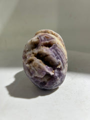 Raw Fluorite Skull | Natural Crystal Art Sculpture | Unique Gothic Decor