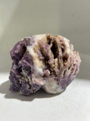 Raw Fluorite Skull | Natural Crystal Art Sculpture | Unique Gothic Decor