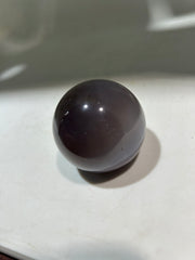 Agate Geode Sphere – Modern Crystal Art with Natural Druzy Cavities