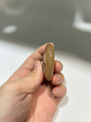 Caramel Druzy Agate Heart – Unique Crystal Heart for Healing, Meditation & Gifts