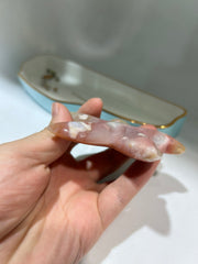 Agate Starfish Crystal – Artistic Ocean-Inspired Gemstone Sculpture for Unique Home Décor