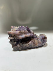 Tarot Constellation Sphalerite Dragon Head – Hand-Carved Curiosity Crystal for Mystics & Seekers