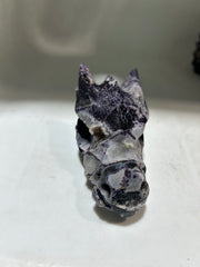 Stellar Curiosity Sphalerite Dragon Head – Tarot Crystal with Constellation Energy