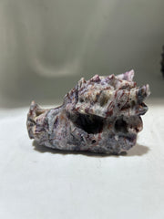 Celestial Curiosity Sphalerite Dragon Head – Hand-Carved Tarot Crystal with Constellation Vibes