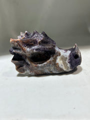 Galactic Curiosity Sphalerite Dragon Head – Hand-Carved Crystal, Constellation-Inspired Energy for Tarot & Intuition