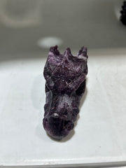 Curiosity Constellation Sphalerite Dragon Head – Hand-Carved Crystal for Intuition, Wonder & Cosmic Energy