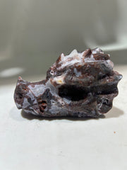 Curiosity Constellation Sphalerite Dragon Head – Hand-Carved Crystal Sculpture for Intuitive Exploration & Cosmic Wonder