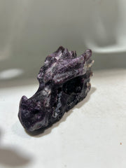 Curious Constellation Sphalerite Dragon Head – Hand-Carved Crystal Sculpture for Intuition & Cosmic Curiosity
