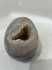 Mystery Mix Constellation Agate Skull – Hand-Carved Cosmic Crystal for Intuition, Tarot & Spiritual Energy