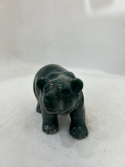 Handcrafted Agate Bear Sculpture