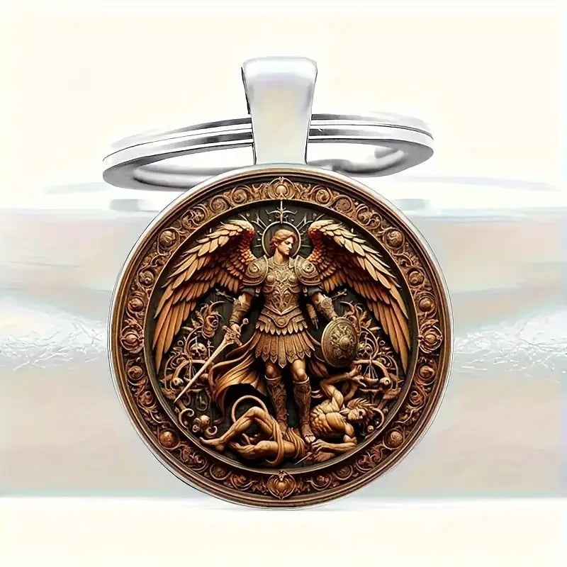 Saint Michael Archangel Alloy Pendant