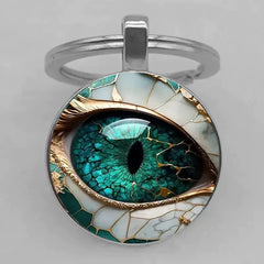 Mystic Dragon Eye Alloy Keychain&nbsp;