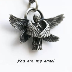 You Are My Angel – Guardian Angel Wings Pendant Necklace