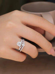 Royal Crown Zircon Ring for Women