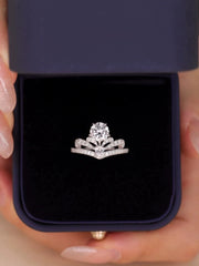 Royal Crown Zircon Ring for Women